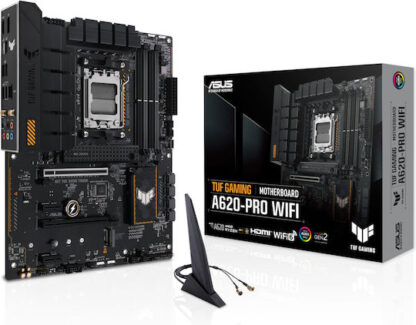 Asus TUF Gaming A620-PRO WiFi Motherboard ATX με AMD AM5 Socket