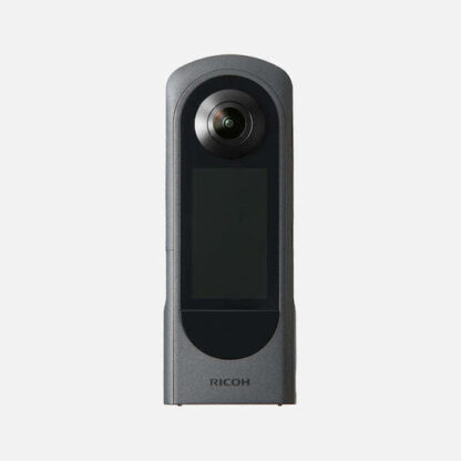 Ricoh Theta X 2023 46GB Action Camera 5K Λήψης 360° με WiFi Μαύρη με Οθόνη 2.25"