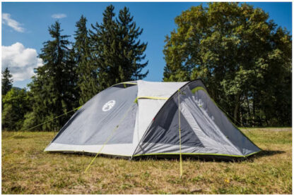 Coleman Darwin 4 Plus Σκηνή Camping Γκρι 4 Εποχών για 3 Άτομα 20x58εκ. Κωδικός: 2176905