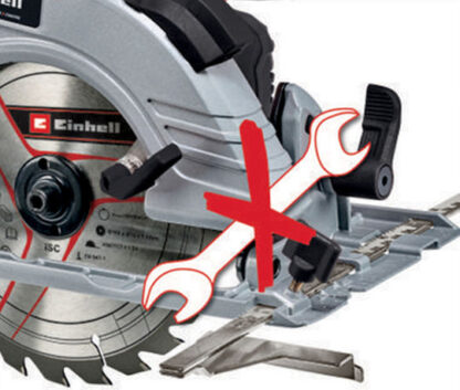 Einhell TE-CS 18/190 Li BL Solo Δισκοπρίονο 18V Solo με Σύστημα Αναρρόφησης