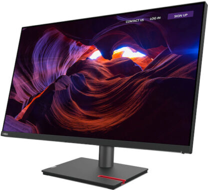 Lenovo ThinkVision P32p-30 IPS Monitor 31.5" 4K 3840x2160 με Χρόνο Απόκρισης 4ms GTG