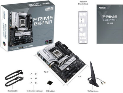 Asus Prime X670-P WiFi Motherboard ATX με AMD AM5 Socket