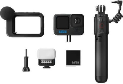 GoPro Hero12 Action Camera 5K Υποβρύχια με WiFi Black Creator Edition Μαύρη με Οθόνη Αφής 2.27"