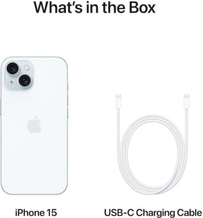 Apple iPhone 15 5G (6GB/128GB) Μπλε