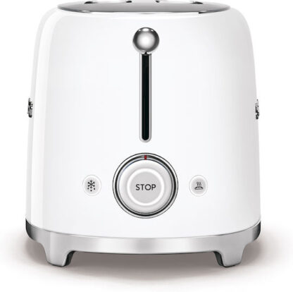 Smeg Φρυγανιέρα 2 Θέσεων 950W Λευκή Κωδικός: TSF01WHEU