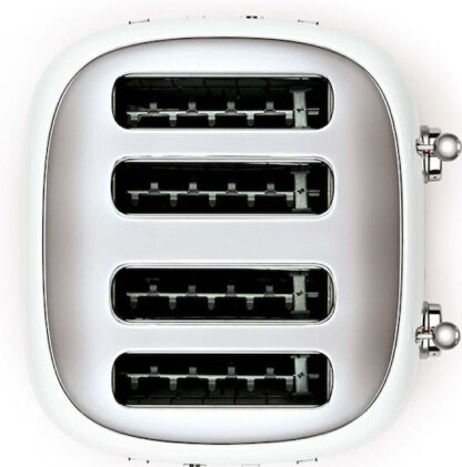 Smeg Φρυγανιέρα 4 Θέσεων 2000W Λευκή Κωδικός: TSF03WHEU