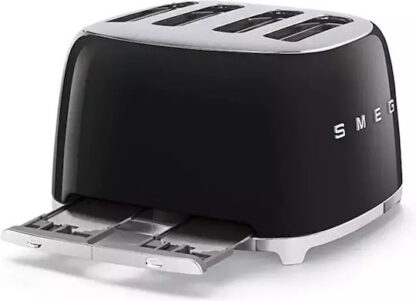 Smeg Φρυγανιέρα 4 Θέσεων 2000W Μαύρη Κωδικός: TSF03BLEU