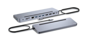 i-tec Usbc Metal USB-C / USB-A Docking Station με 4K PD Ethernet Γκρι