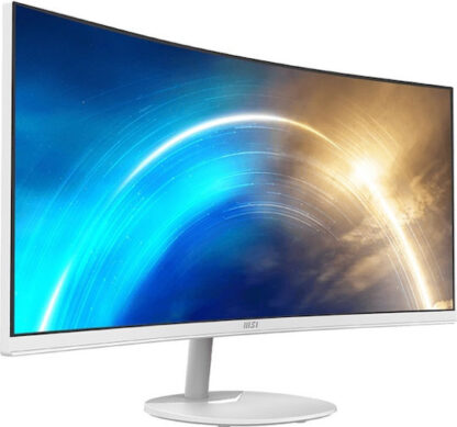 MSI PRO MP341CQW Ultrawide VA Curved Gaming Monitor 34" QHD 3440x1440 με Χρόνο Απόκρισης 4ms GTG