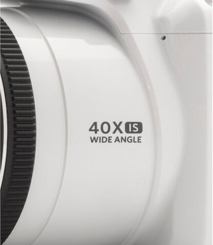 Kodak PIXPRO AZ405 Compact Φωτογραφική Μηχανή 20MP Οπτικού Ζουμ 40x με Οθόνη 2.3" και Ανάλυση Video 1280 x 720 pixels Λευκή