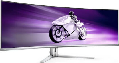 Philips Evnia 49M2C8900/00 Ultrawide QD-OLED HDR Curved Gaming Monitor 48.9" 5120x1440 240Hz με Χρόνο Απόκρισης 0.03ms GTG