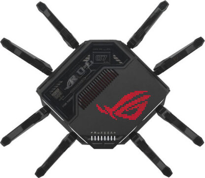 Asus ROG Rapture GT-BE98 Ασύρματο Router Wi‑Fi 7 με 5 Θύρες Ethernet