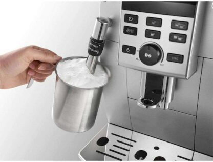 De'Longhi Αυτόματη Μηχανή Espresso 1450W Πίεσης 15bar με Μύλο Άλεσης Ασημί ECAM23.120.SB