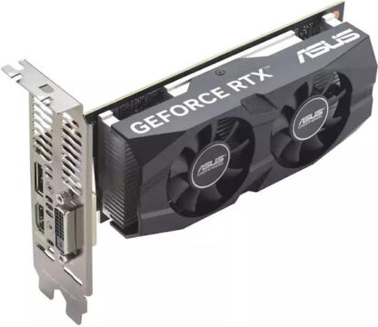 Asus GeForce RTX 3050 6GB GDDR6 LP BRK OC Edition Κάρτα Γραφικών Κωδικός: 90YV0KQ0-M0NA00