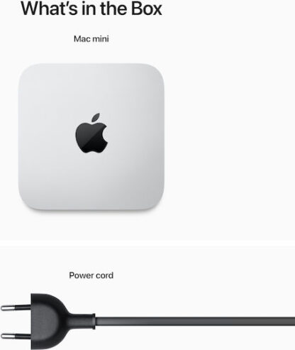 Apple Mac Mini (2023) (M2 8-core/8GB/10-Core GPU/512GB SSD/MacOS)