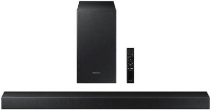 Samsung HW-T420 Soundbar 150W 2.1 Bluetooth με Ασύρματο Subwoofer και Τηλεχειριστήριο Μαύρο