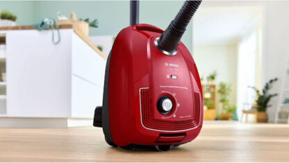 Bosch BGD38RD1H Ηλεκτρική Σκούπα 600W με Κάδο 4lt Κόκκινη