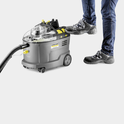Karcher Puzzi 9/1 Bp Adv Επαναφορτιζόμενη Σκούπα Υγρών / Στερεών Χωρίς Φορτιστή και Μπαταρία με Πλαστικό Κάδο 9lt