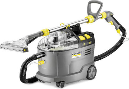 Karcher Puzzi 9/1 Bp Adv Επαναφορτιζόμενη Σκούπα Υγρών / Στερεών Χωρίς Φορτιστή και Μπαταρία με Πλαστικό Κάδο 9lt