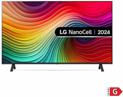LG Smart Τηλεόραση 43" 4K UHD LED NanoCell 43NANO82T6B HDR (2024)