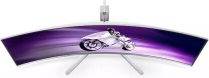 Philips 49M2C8900L/00 QD-OLED HDR Curved Monitor 48.9" 5120x1440 144Hz με Χρόνο Απόκρισης 0.03ms GTG