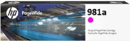 HP 981A Γνήσιο Μελάνι Εκτυπωτή InkJet Ματζέντα (J3M69A)