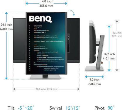 Οθόνη BenQ RD240Q 24" 60 Hz