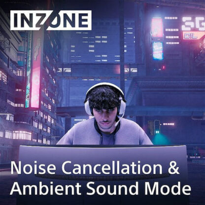 Sony INZONE H9 Ασύρματο Over Ear Gaming Headset με σύνδεση Bluetooth Λευκό