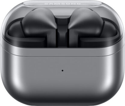 Samsung Galaxy Buds3 Pro Bluetooth Handsfree Ακουστικά με Αντοχή στον Ιδρώτα και Θήκη Φόρτισης Ασημί