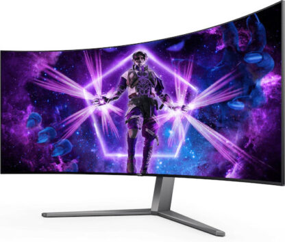 AOC AGON Pro AG456UCZD OLED Curved Gaming Monitor 44.5" QHD 3440x1440 240Hz με Χρόνο Απόκρισης 0.03ms GTG