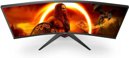 AOC CU34G2XE Ultrawide VA HDR Curved Gaming Monitor 34" QHD 3440x1440 144Hz με Χρόνο Απόκρισης 4ms GTG