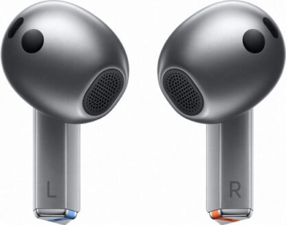 Samsung Galaxy Buds3 Bluetooth Handsfree Ακουστικά με Αντοχή στον Ιδρώτα και Θήκη Φόρτισης Silver