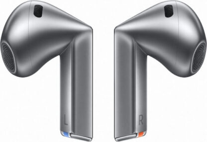Samsung Galaxy Buds3 Bluetooth Handsfree Ακουστικά με Αντοχή στον Ιδρώτα και Θήκη Φόρτισης Silver