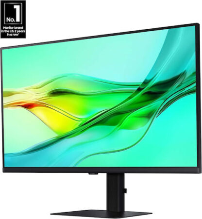 Samsung ViewFinity S6 S60UD IPS HDR Monitor 24" QHD 2560x1440 με Χρόνο Απόκρισης 5ms GTG