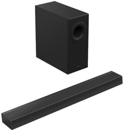Panasonic SC-HTB490 Soundbar 320W 2.1 HDMI με Ασύρματο Subwoofer και Τηλεχειριστήριο Μαύρο