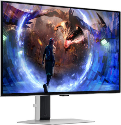 Samsung Odyssey G6 S27DG600EUX OLED HDR Monitor 27" QHD 2560x1440 360Hz με Χρόνο Απόκρισης 0.3ms GTG