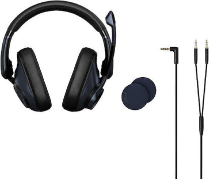 Epos H6 Pro Over Ear Gaming Headset με σύνδεση 2x3.5mm Χρυσό Πράσινο