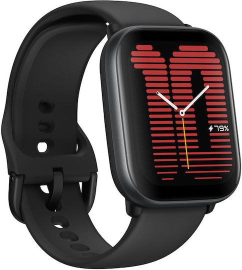 Amazfit Active Aluminium 42mm Αδιάβροχο Smartwatch με Παλμογράφο (Midnight Black) Amazfit Active Aluminium 42mm Αδιάβροχο Smartwatch με Παλμογράφο (Midnight Black)