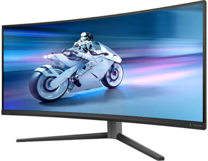 Philips Evnia 34M2C6500 Ultrawide QD-OLED HDR Curved Monitor 34" QHD 3440x1440 με Χρόνο Απόκρισης 0.03ms GTG