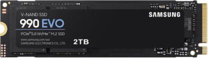 Samsung 990 EVO SSD 2TB M.2 NVMe PCI Express 4.0 Κωδικός: MZ-V9E2T0BW