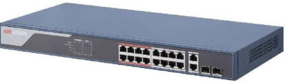 Hikvision DS-3E1318P-EI Managed L2 PoE+ Switch με 16 Θύρες Ethernet