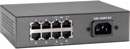 LEVELONE FEP-0812 - SWITCH 8-PORTE 10/100 POE 802.3at/af 65W