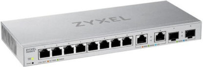 Zyxel XGS1210-12-ZZ0102F v2 Managed L2 Switch με 8 Θύρες Gigabit (1Gbps) Ethernet και 2 SFP Θύρες