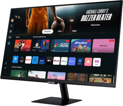 Samsung M70D VA HDR Smart Monitor 43" 4K 3840x2160 με Χρόνο Απόκρισης 4ms GTG