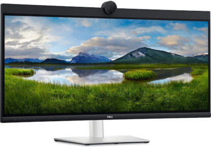 Dell P3424WEB Ultrawide IPS Curved Monitor 34" QHD 3440x1440 με Χρόνο Απόκρισης 5ms GTG