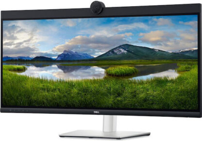 Dell P3424WEB Ultrawide IPS Curved Monitor 34" QHD 3440x1440 με Χρόνο Απόκρισης 5ms GTG