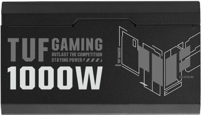 Asus TUF Gaming 1000 1000W Μαύρο Τροφοδοτικό Υπολογιστή Full Modular 80 Plus Gold