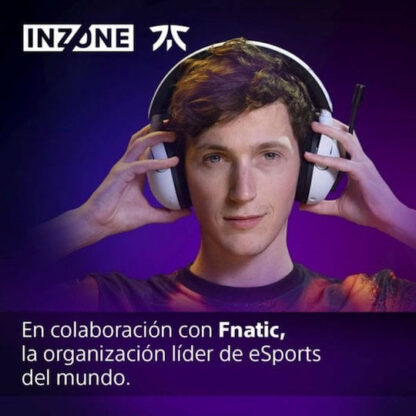 Sony Inzone H5 Ασύρματο Over Ear Gaming Headset με σύνδεση 3.5mm / USB Λευκό
