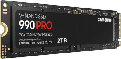 Samsung 990 PRO SSD 2TB M.2 NVMe PCI Express 4.0 Κωδικός: MZ-V9P2T0BW
