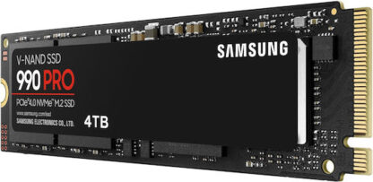 Samsung 990 Pro SSD 4TB M.2 NVMe PCI Express 4.0 Κωδικός: MZ-V9P4T0BW